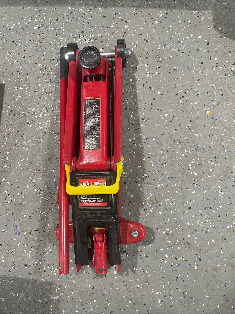 & Other Stories Red and Yellow Kids Toy Floor Jack